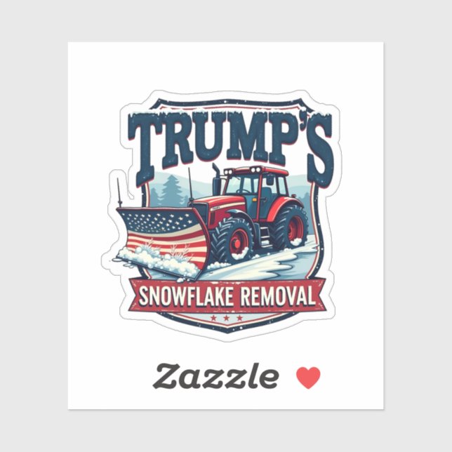 Trump's Snowflake Rmoval Service Inauguration Day (Sheet)