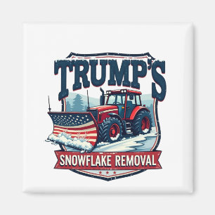 Trump's Snowflake Rmoval Service Inauguration Day  Magnet
