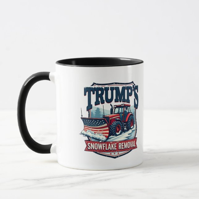 Trump's Snowflake Rmoval Service Inauguration Day  Mug (Left)