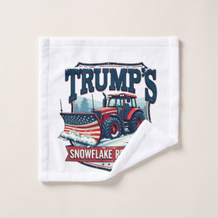 Trump's Snowflake Rmoval Service Inauguration Day  Wash Cloth