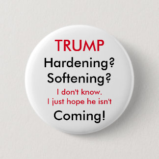 Trump's Stance on Immigration 6 Cm Round Badge