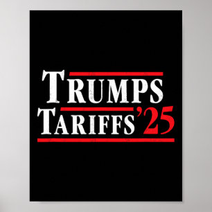 Trumps Tariff's - Trump Trade War Poster