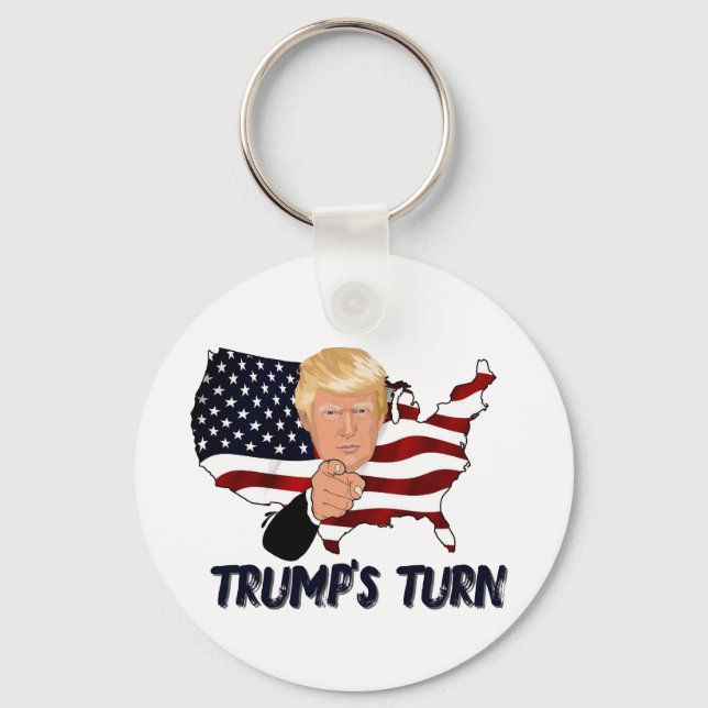 Trump's turn keychain (Front)