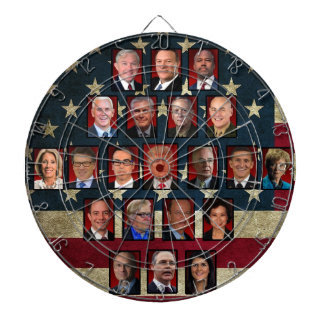 Trump's White House Cabinet Dartboard