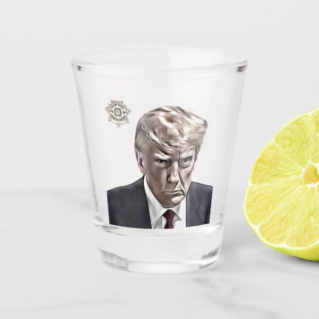TrumpShot Shot Glass (Front)