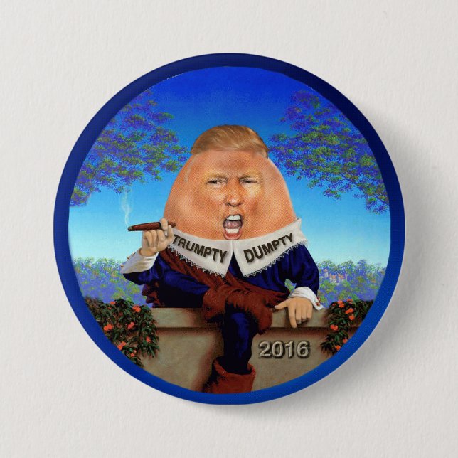Trumpty Dumpty 7.5 Cm Round Badge (Front)