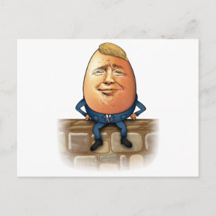 Trumpty Dumpty Postcard