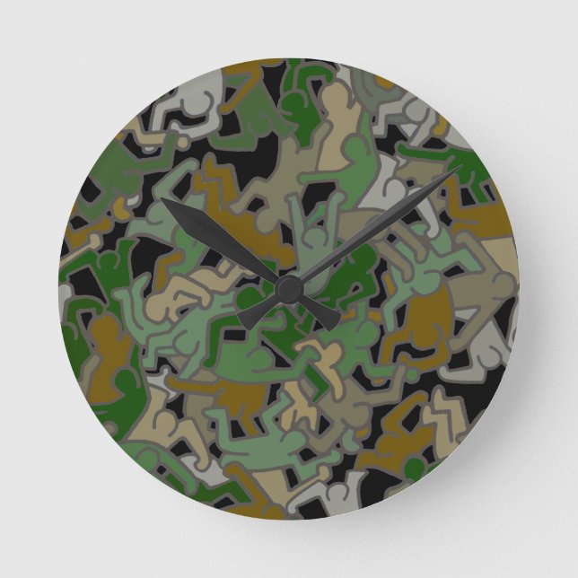 Trumpublicans Chaos Destroy Democracy Round Clock (Front)