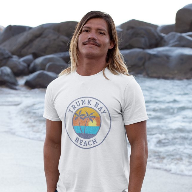  Trunk Bay Beach, St. John, Usvi Faded Classic T-Shirt (Creator Uploaded)