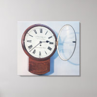 Trunk dial clock, London, 1850