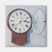 Trunk dial clock, London, 1850