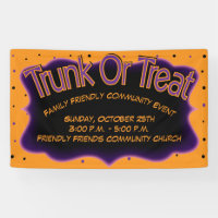 Trunk or Treat Community Church Event