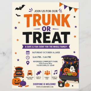 Trunk or Treat Flyer