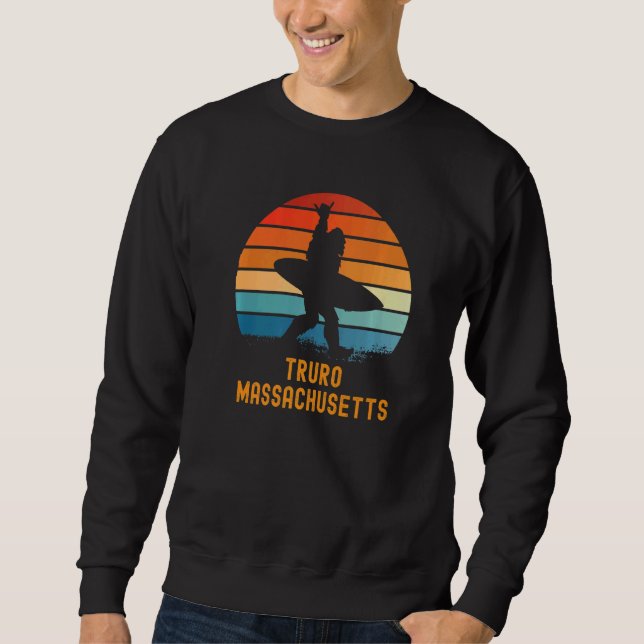 Truro  Massachusetts Sasquatch Souvenir Sweatshirt (Front)