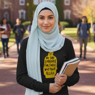 Trust Allah black T-Shirt