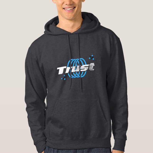 Trust – Believe in the Journey Hoodie (Front)