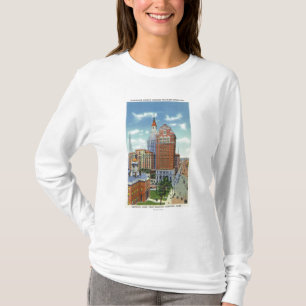 Trust Bldg and Travelers Tower View T-Shirt