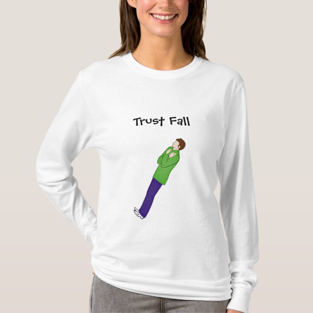 Trust Fall - Alt T-Shirt (Front)