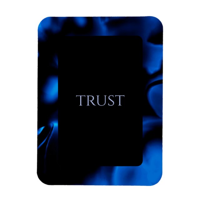 "Trust" Flexible Photo Magnet (Vertical)