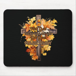 Trust God All Things Are Possible Christian Thanks Mouse Pad