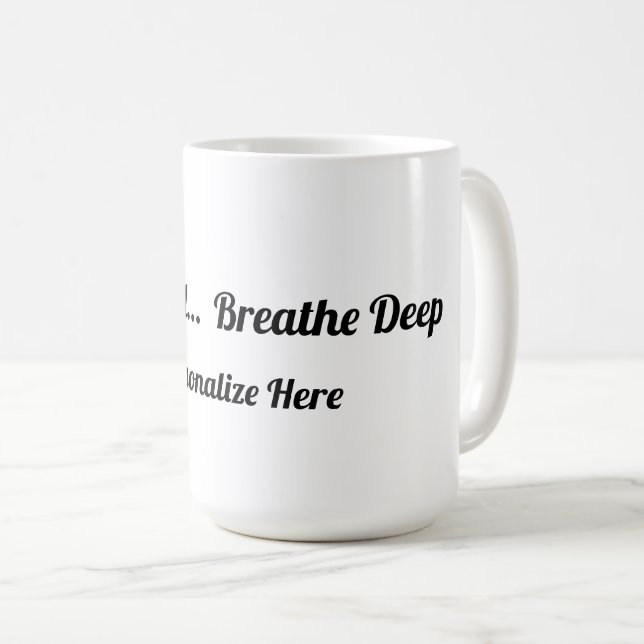 Trust God Mug (Front Right)