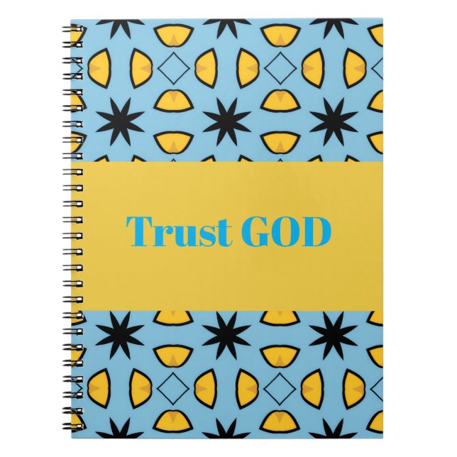 Trust God Notebook (Front)