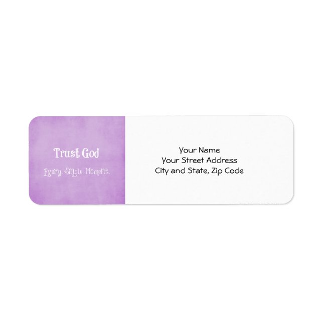 Trust God Quote (Front)