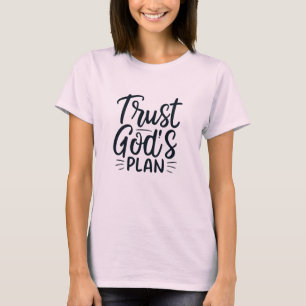 Trust God's Plan T-Shirt Design