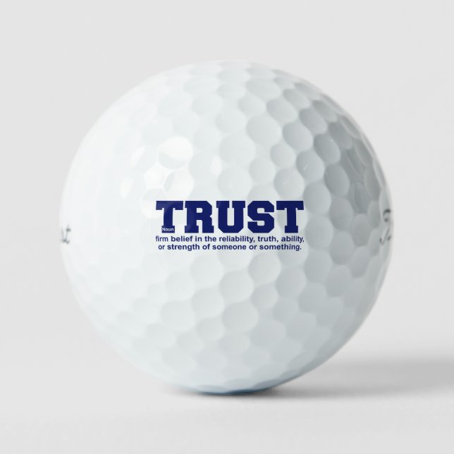 Trust Golf Ball (Front)
