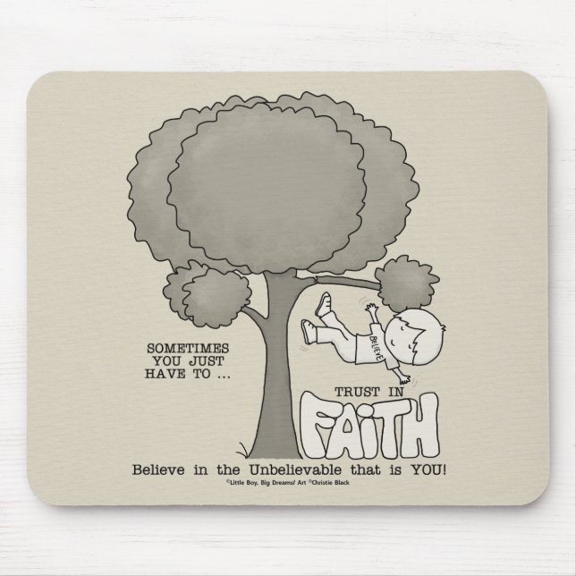 Trust in Faith Mouse Pad (Front)