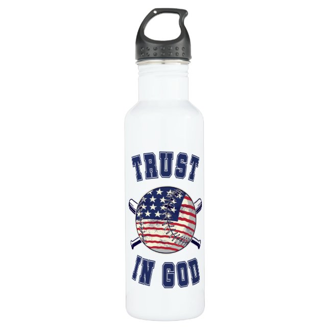 Trust in God 710 Ml Water Bottle (Front)