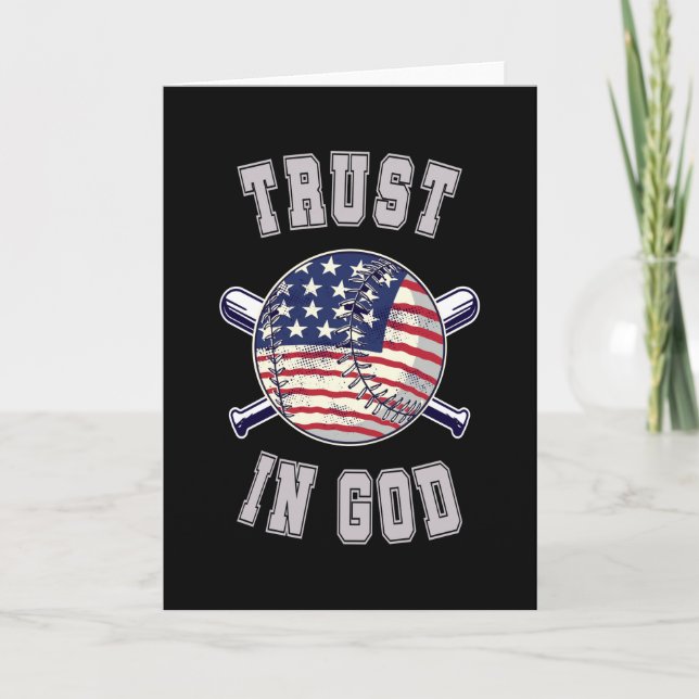 Trust in God Card (Front)