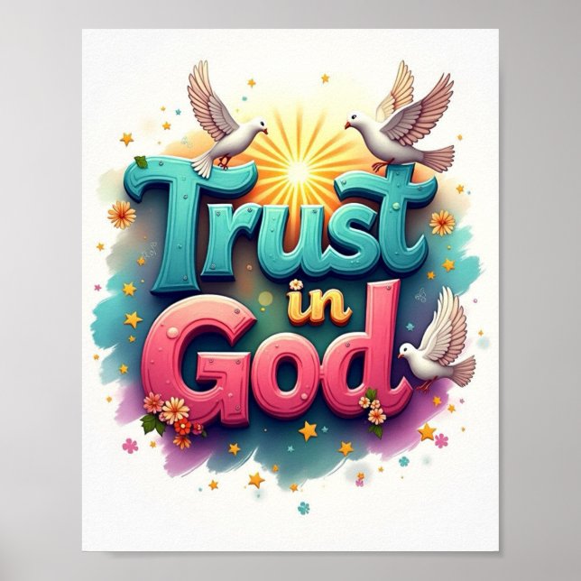 Trust in God Poster (Front)