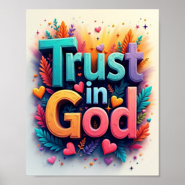 Trust in God Poster (Front)