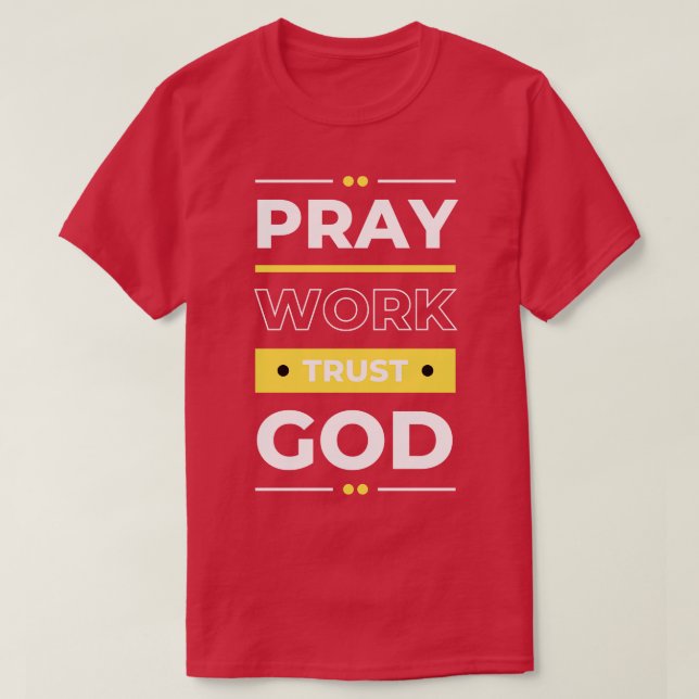 Trust In God T-Shirt (Design Front)