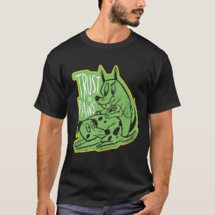 Trust In Paws Tattoo Dogs Dog Owner Inking Pet Dog T-Shirt