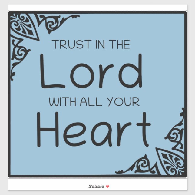 Trust in the Lord (Sheet)