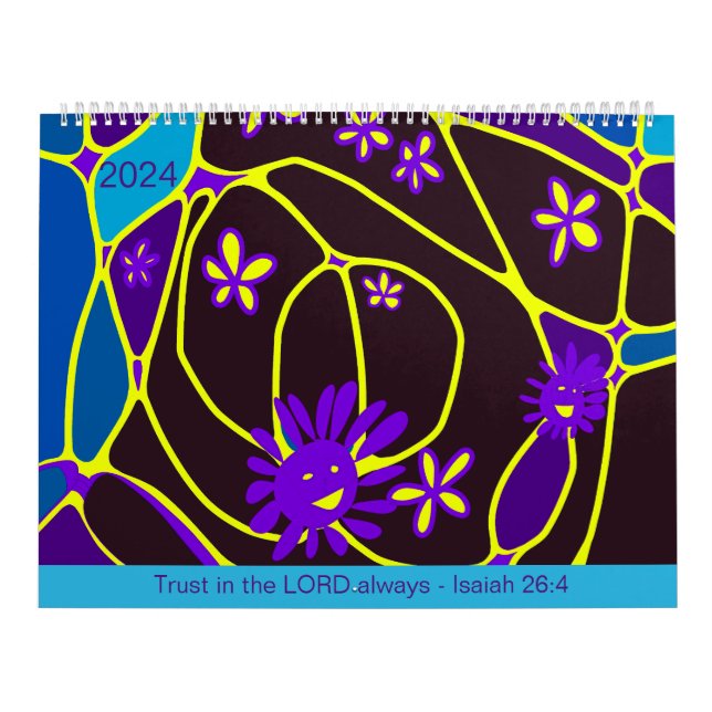 Trust In The LORD Always - Isaiah 26:4 Calendar  (Cover)