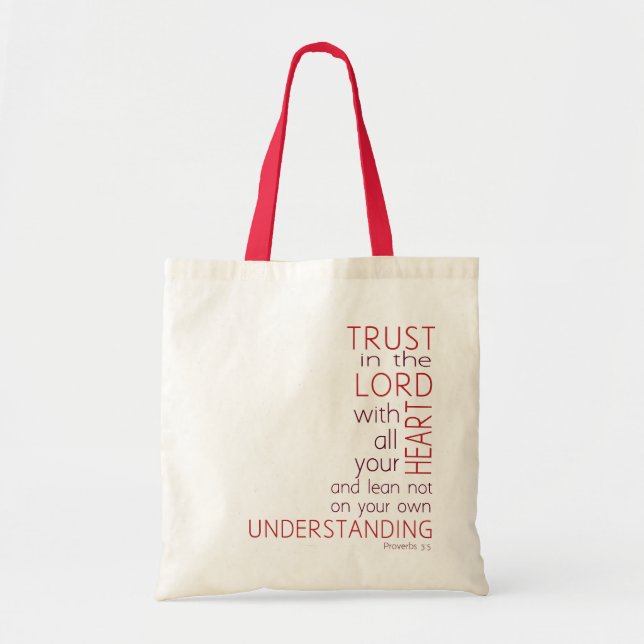 Trust In The Lord Bag (Front)