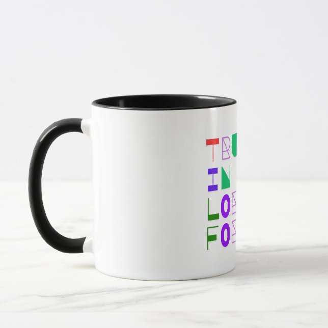 Trust In the Lord Christian Mug (Left)