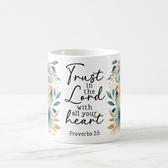 Trust in the Lord Coffee Mug (Center)