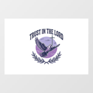 Trust in the Lord Dove Christian T-Shirt Design_1