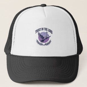 Trust in the Lord Dove Christian T-Shirt Design_1 Trucker Hat
