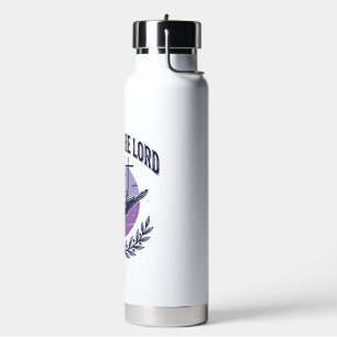 Trust in the Lord Dove Christian T-Shirt Design_1 Water Bottle