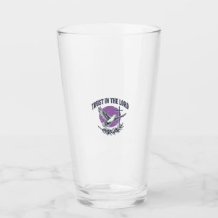 Trust in the Lord Dove Christian T-Shirt Design (2 Glass
