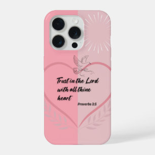 Trust in the Lord Phone Case – Proverbs 3:5 Christ
