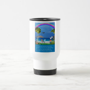 Trust in the Lord proverbs 3:5-6 Christian items Travel Mug