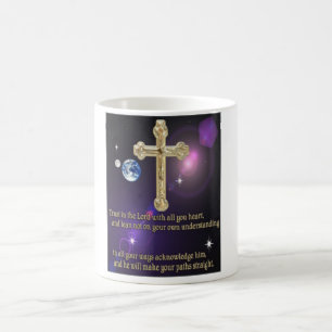 Trust in the Lord proverbs 3:5 gifts Coffee Mug