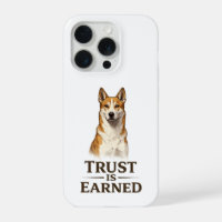 Trust Is Earned Canaan Dog black