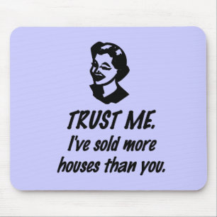 Trust Me - female Mouse Pad